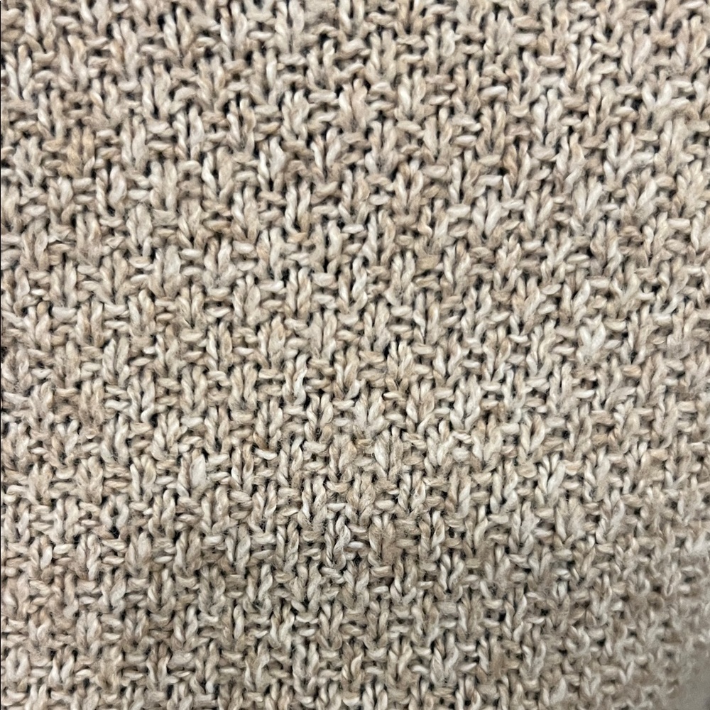 Pink Clover Textured Beige Sweater Stitch Fix - Picture 6 of 7